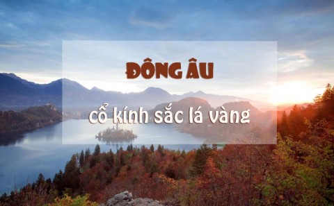ĐÔNG ÂU CỔ KÍNH SẮC LÁ VÀNG